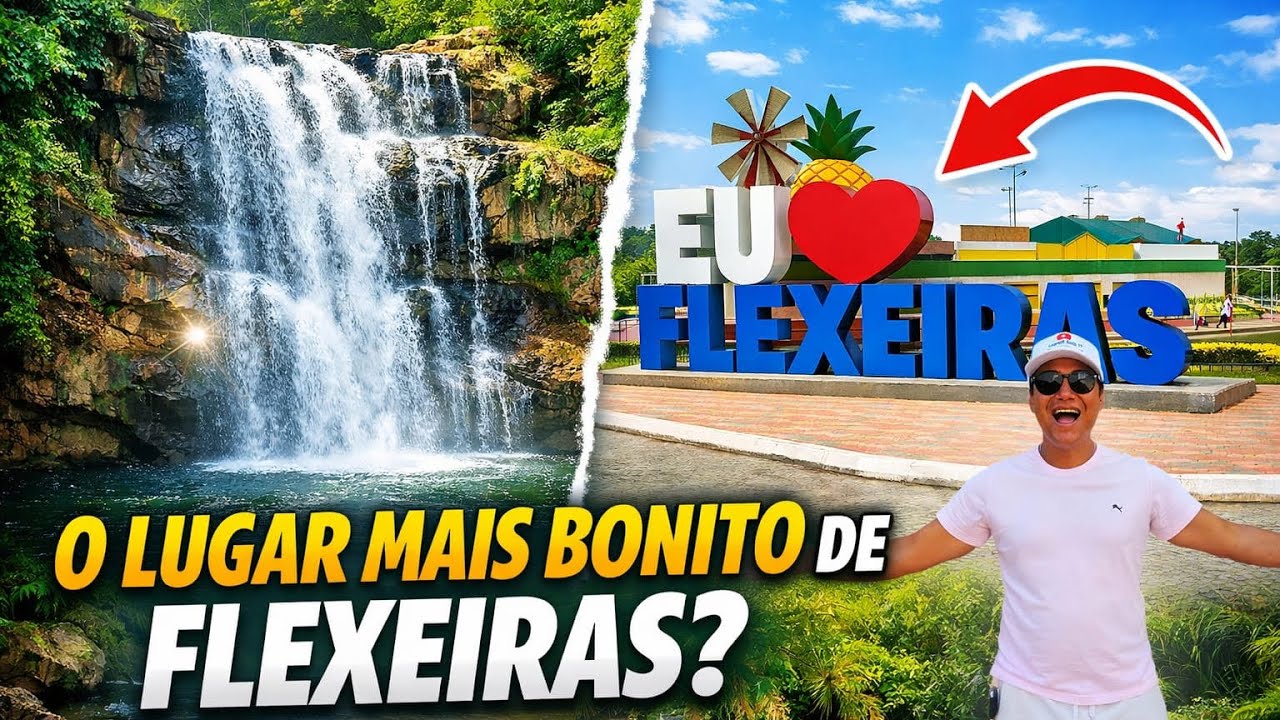 BANHO NA CACHOEIRA + MONUMENTO RECÉM-INAGURADO EM FLEXEIRAS 😱” parte 2