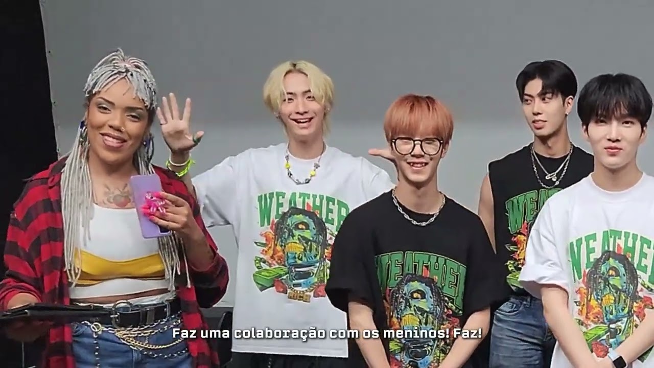 Aula de aegyo, Pão de queijo com Kimchi e fã-clube do Viny Jr. (feat. @NTX_OFFICIAL_) #NTXnoBrasil
