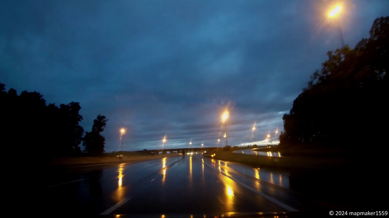 [Unedited] Evening Drive from Pittsburgh to Detroit via Pennsylvania/Ohio Turnpikes, I-280, and I-75