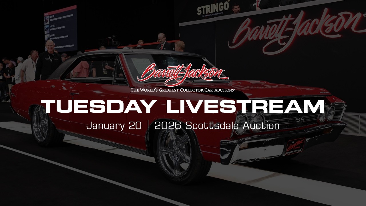 Barrett-Jackson 2026 Livestream Replay - Tuesday, Jan 20 - 