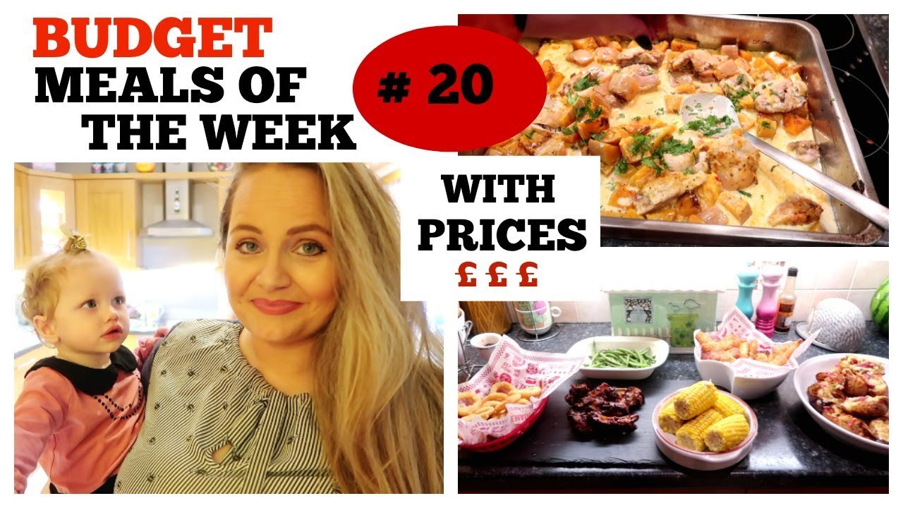 FAMILY MEAL IDEAS #20 / BUDGET DINNERS , feed your family for less