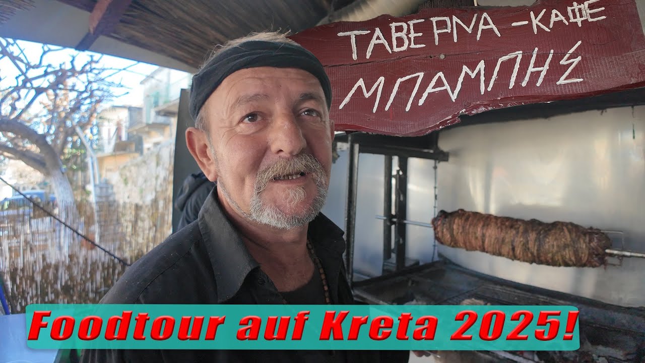 Taverna Babis in Kournas - Foodtour 2025  Kreta/Crete 2025