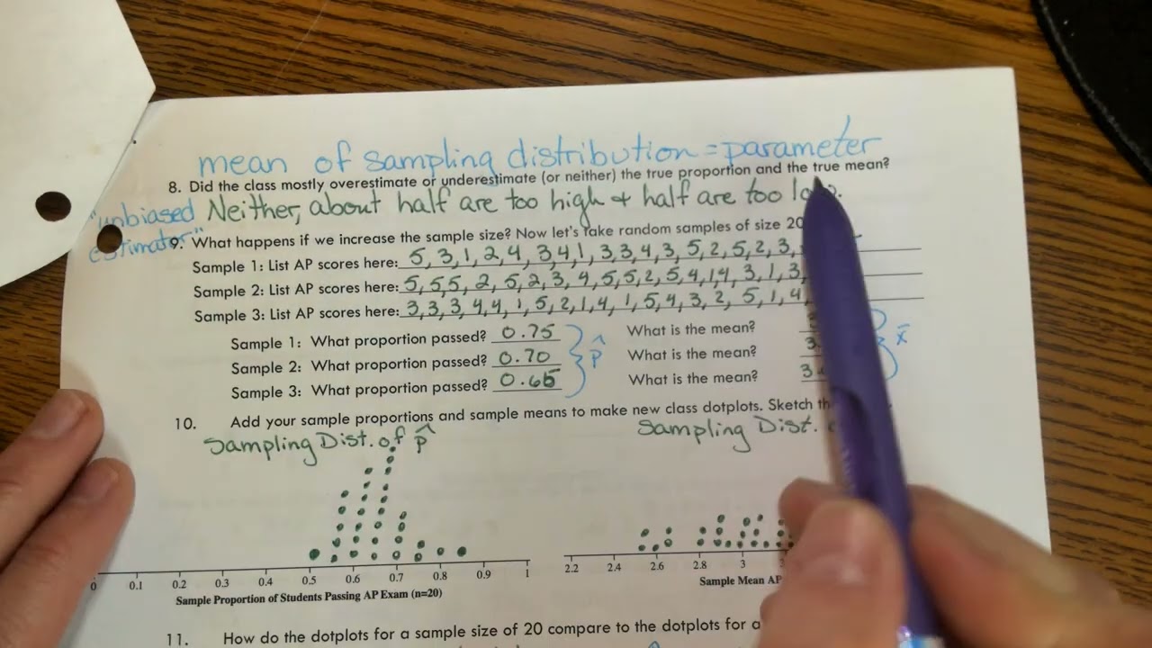 AP Statistics Unit 5 Day 1