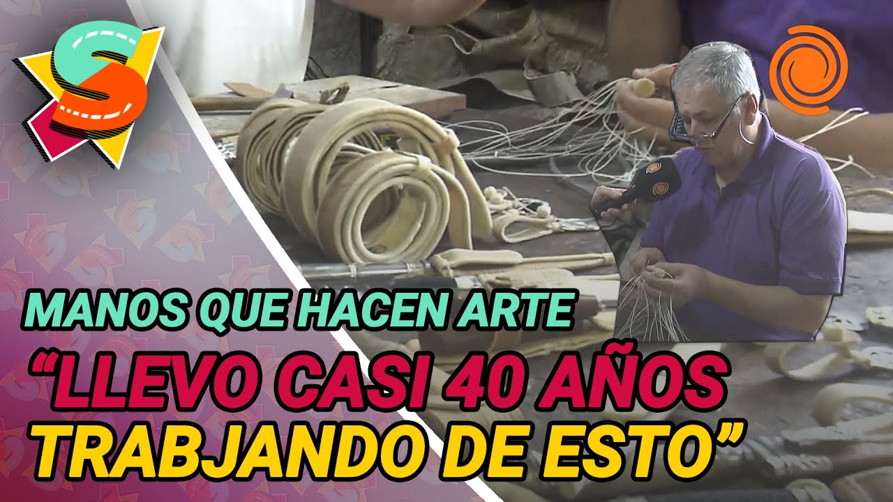&iexcl;Sergio Meolans, un artesano del cuero que habla con sus trabajos!