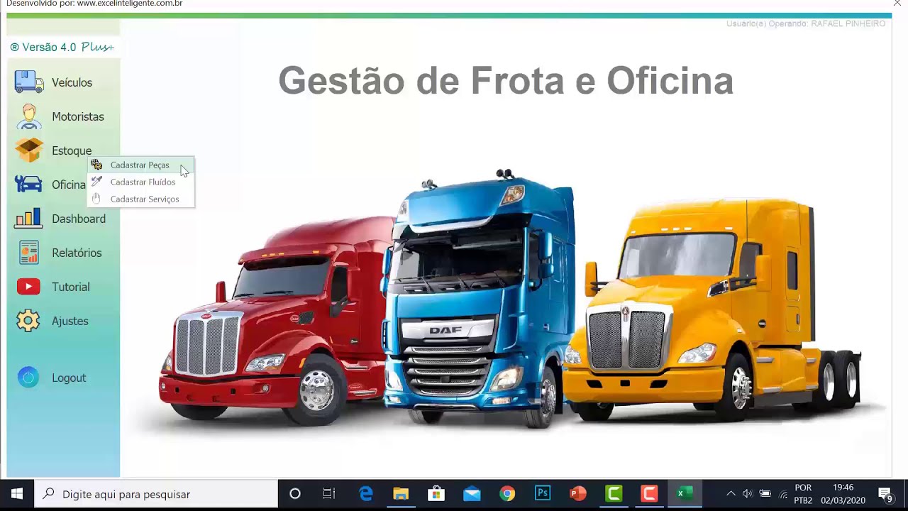 Planilha Gestão de Frota
