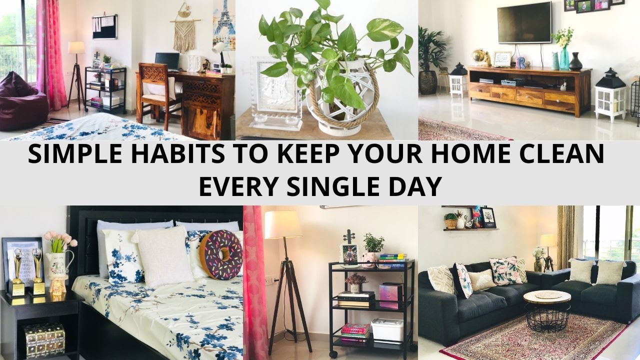 Simple Habits to Keep Your Home Clean Every Single Day || Daily Habits To Keep Your House Clean