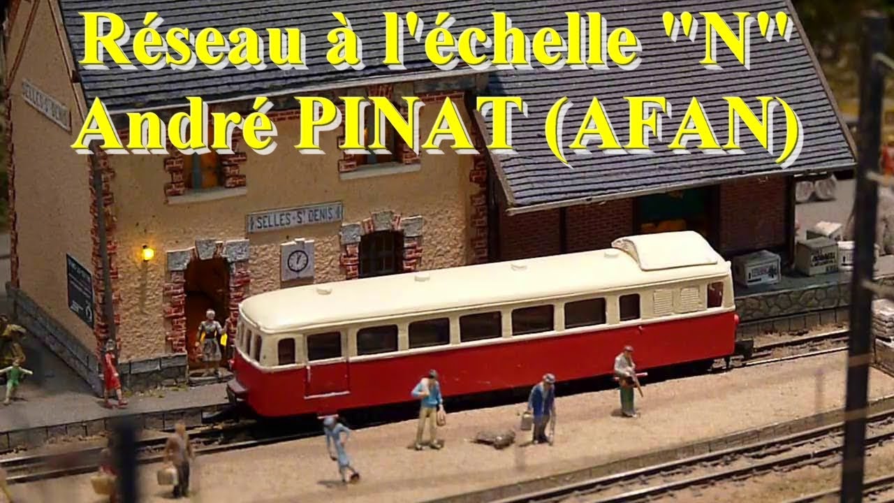 [Echelle N] Réseau d'André PINAT, membre de l'AFAN - Montbéliard 2010