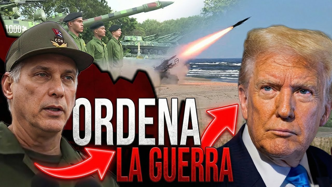 ALERTA🚨⛔Díaz-Canel declara GUERRA TOTAL⛔🔥TRUMP activa PLAN B🔥EEUU listo para ENTRAR?