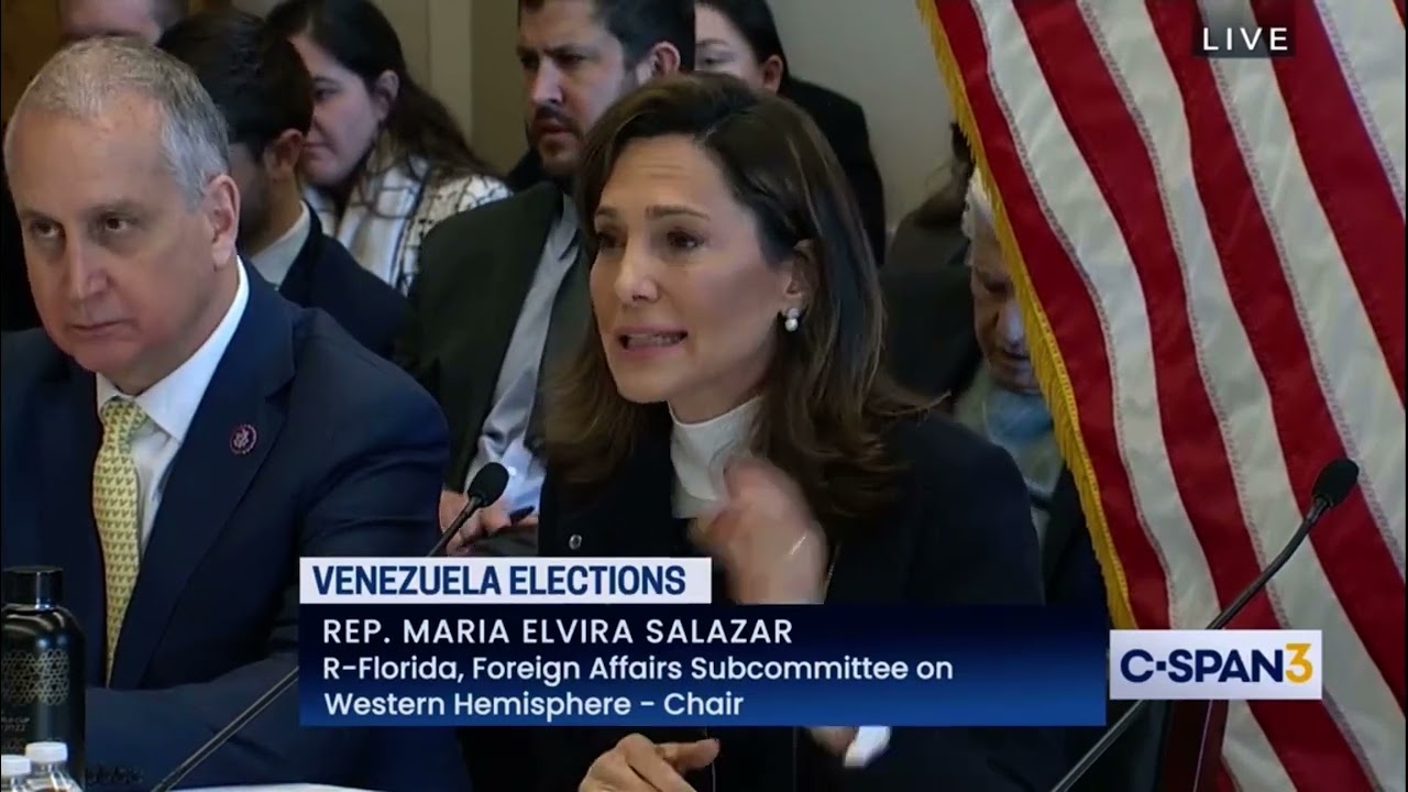 Mensajes de la congresista María Elvira Salazar y la líder María Corina Machado al pueblo venezolano