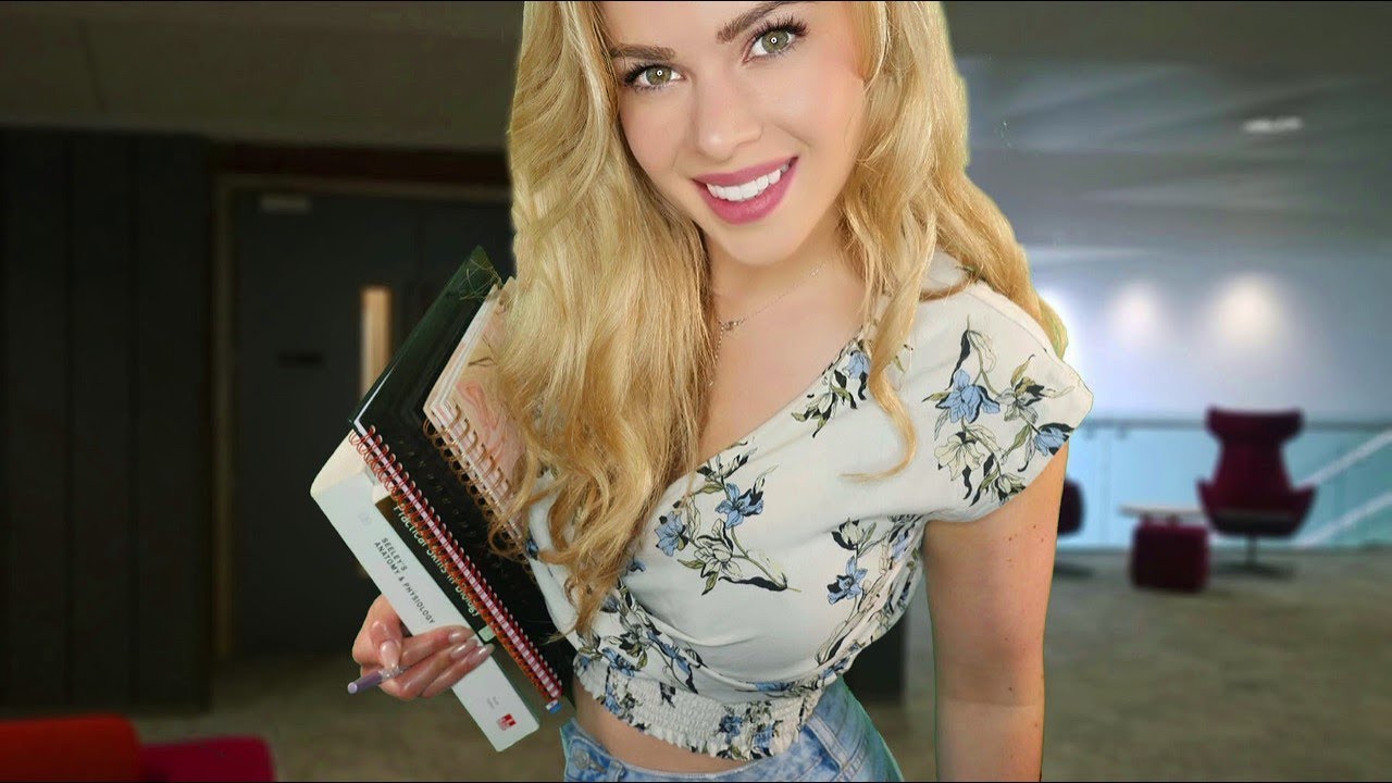 [ASMR] American College Girl Calms You Down 💕💤
