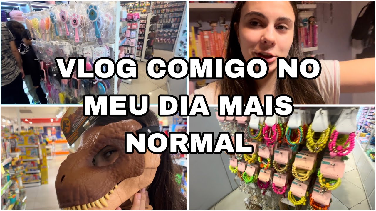 VLOG COMIGO NO MEU DIA MAIS NORMAL