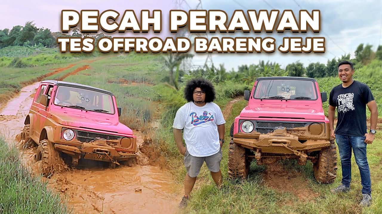 PERTAMA KALI KATANA PINK TES OFFROAD, LUAR BIASA!!!! | AUTOBEBS