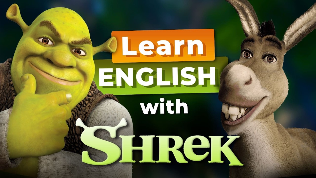 Learn English with SHREK — Donkey Meets Shrek