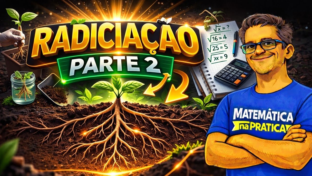 RADICIAÇÃO PARTE 2: Aprenda de VEZ em 5 minutos!