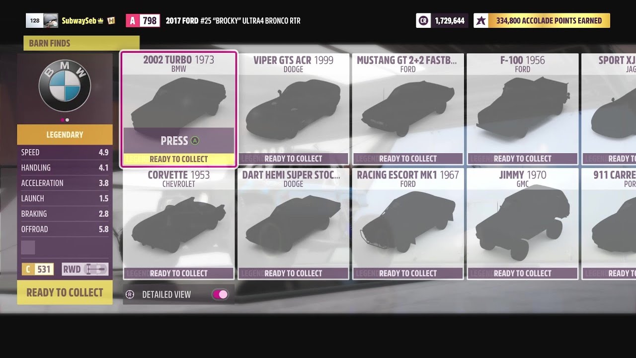 Fh5 | All Barn Finds Restored & locations