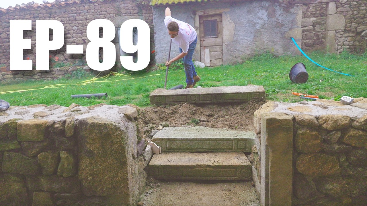 On extrait notre miel 🍯 & je bâtis un escalier en pierres ! EP-89 - Rénovation