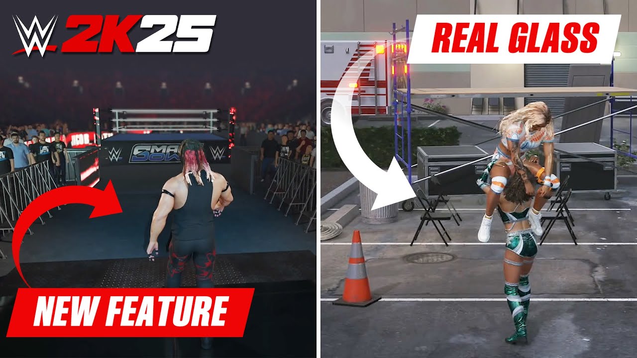 WWE 2K25: 10 New & Returning Features! (Includes New Gameplay)