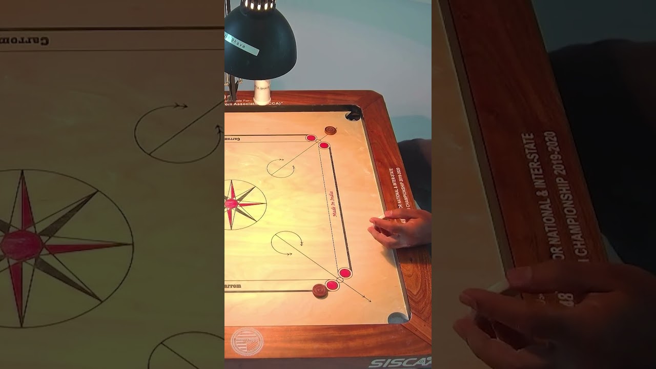 Ajay Arora with a sick queen sink and recover for the win #carrom #india #billiards #carrompool