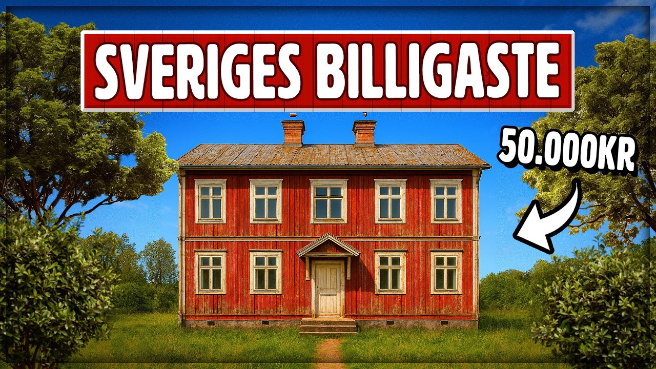 Hemnets 7 Billigaste Hus (Maj 2025)