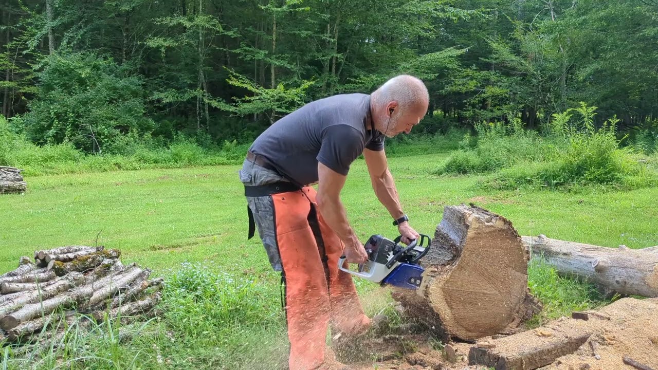 BLUESAWS- Farmertec G366 Pro Bulletproof version first run..