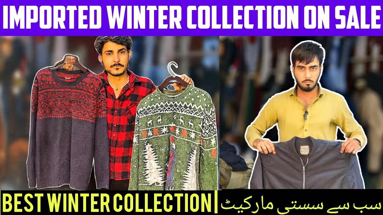 Best Winter Collection for Men & Women in Karachi | Cheap Jackets & Sweaters at Lighthouse Market