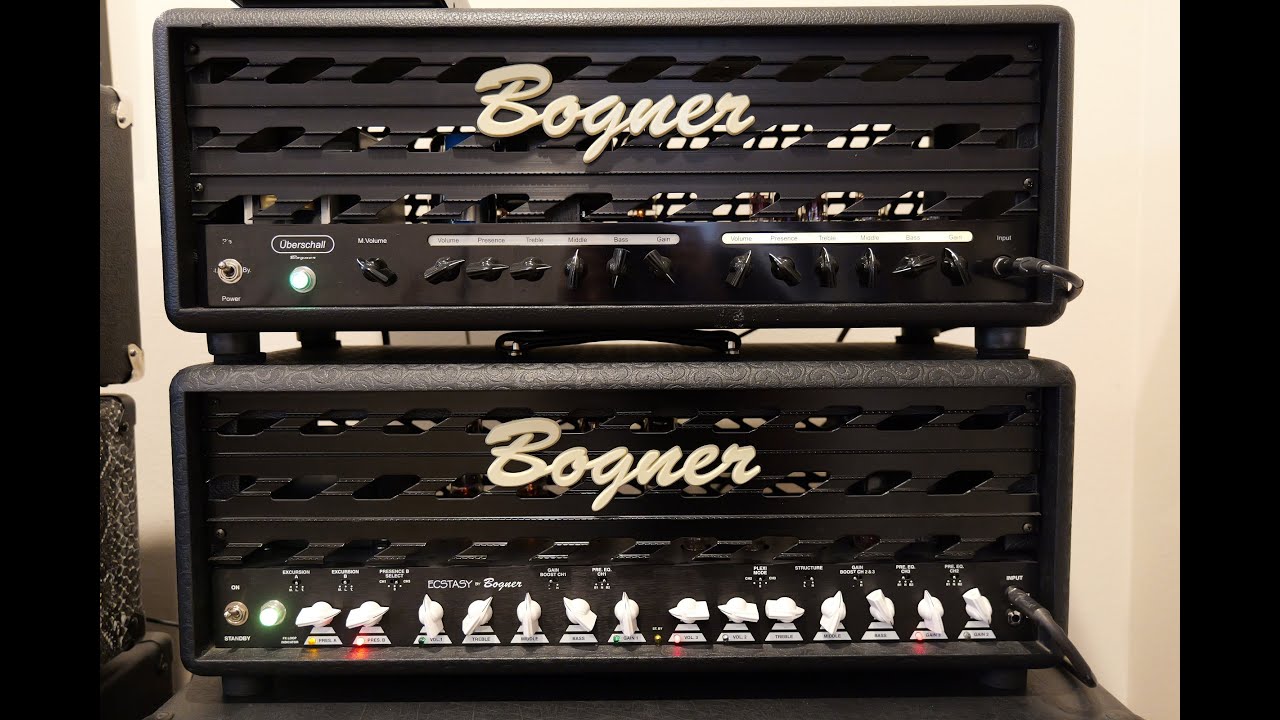 Bogner Amp Shootout: Uberschall Rev Green vs. Ecstasy 101b in Drop C