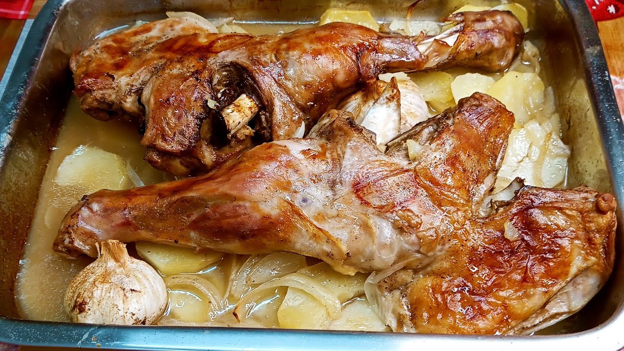 💥 Paletilla o Pierna de cordero al horno con patatas panaderas💥🌲 Receta de Navidad
