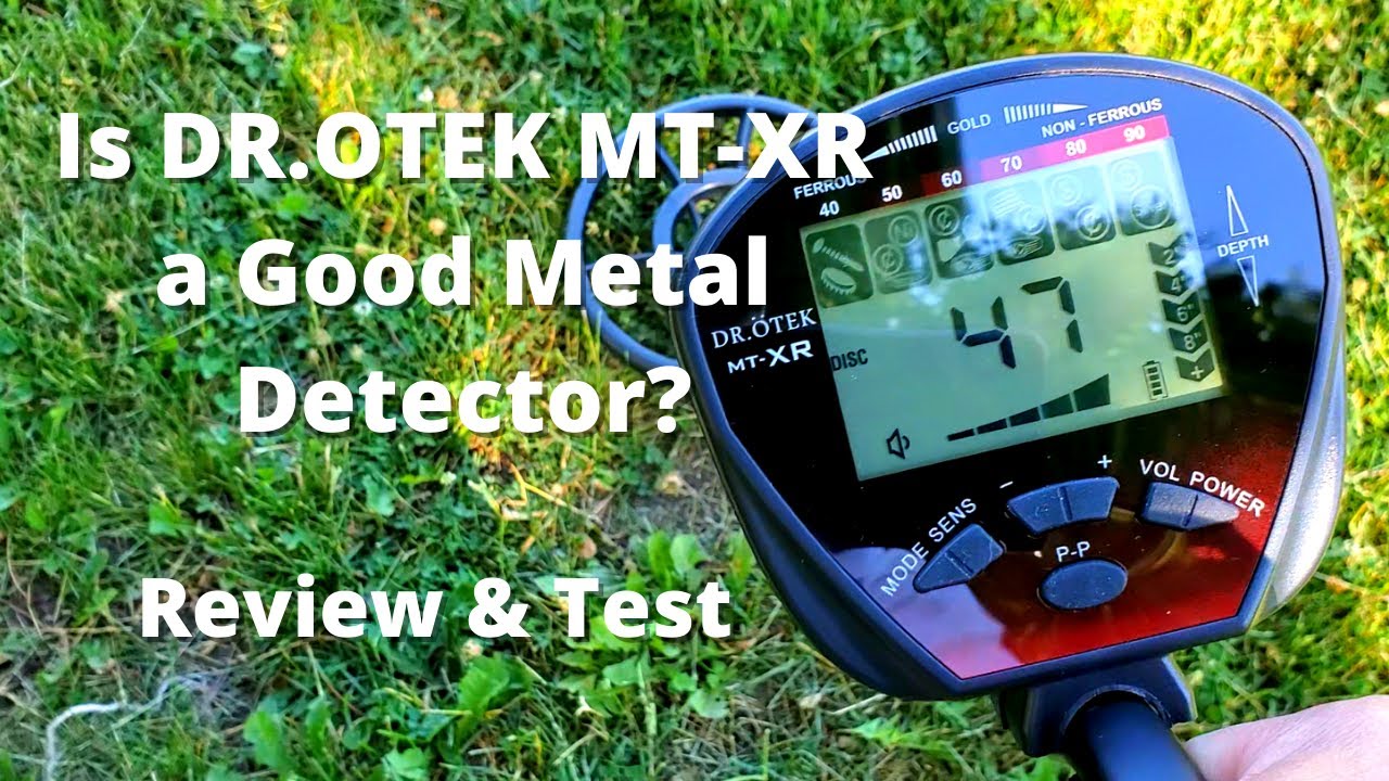 Budget Entry-Level DR. OTEK MT-XR Metal Detector Kit | Unboxing, Review, and Test