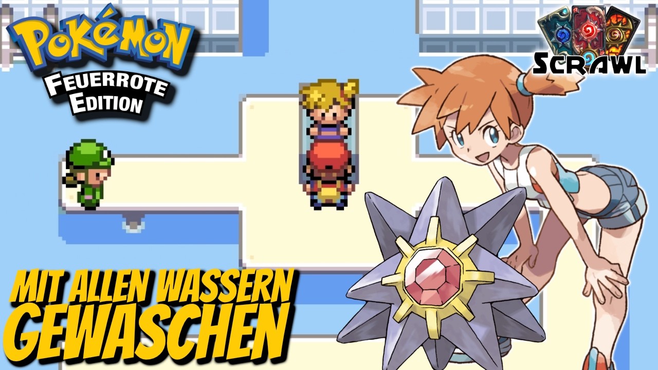 Misty geht gegen dieses Team erstmal Baden | Pokémon Feuerrot Hardcore Nuzlocke [german]