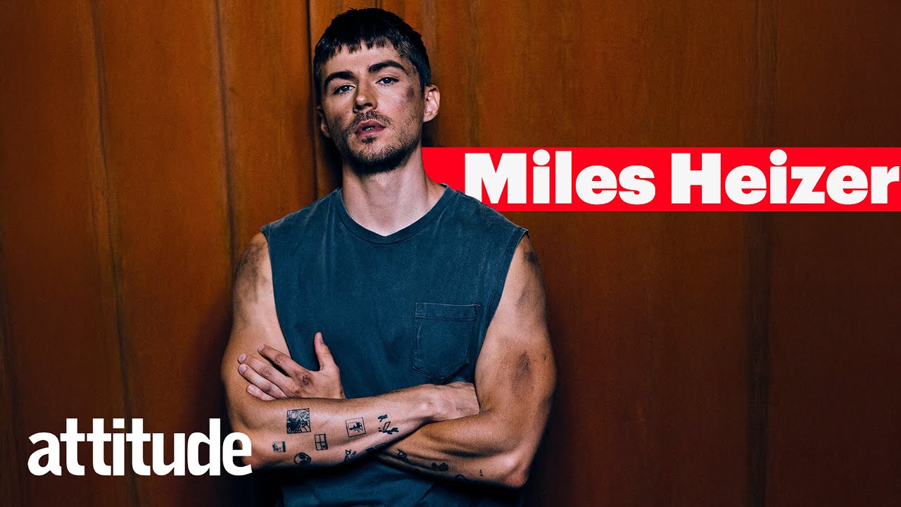 Miles Heizer on Netflix series Boots, going bald and coming out
