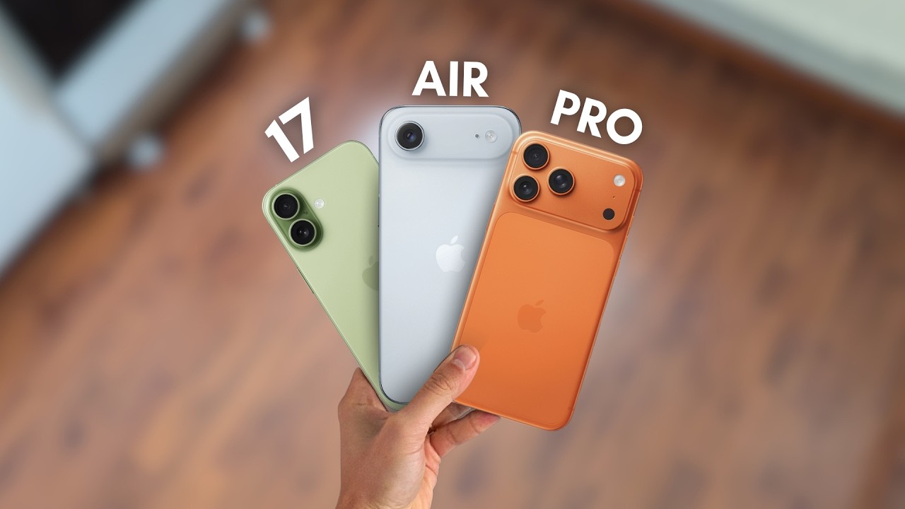 Le problème avec l'iPhone 17 ...