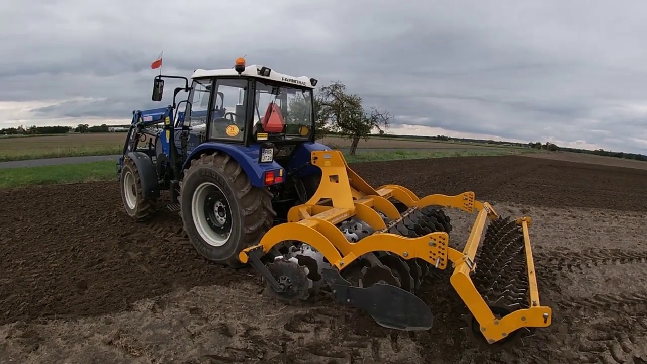 Uprawa pod pszenżyto 2019/VLOG #1/Farmtrac 675dt/