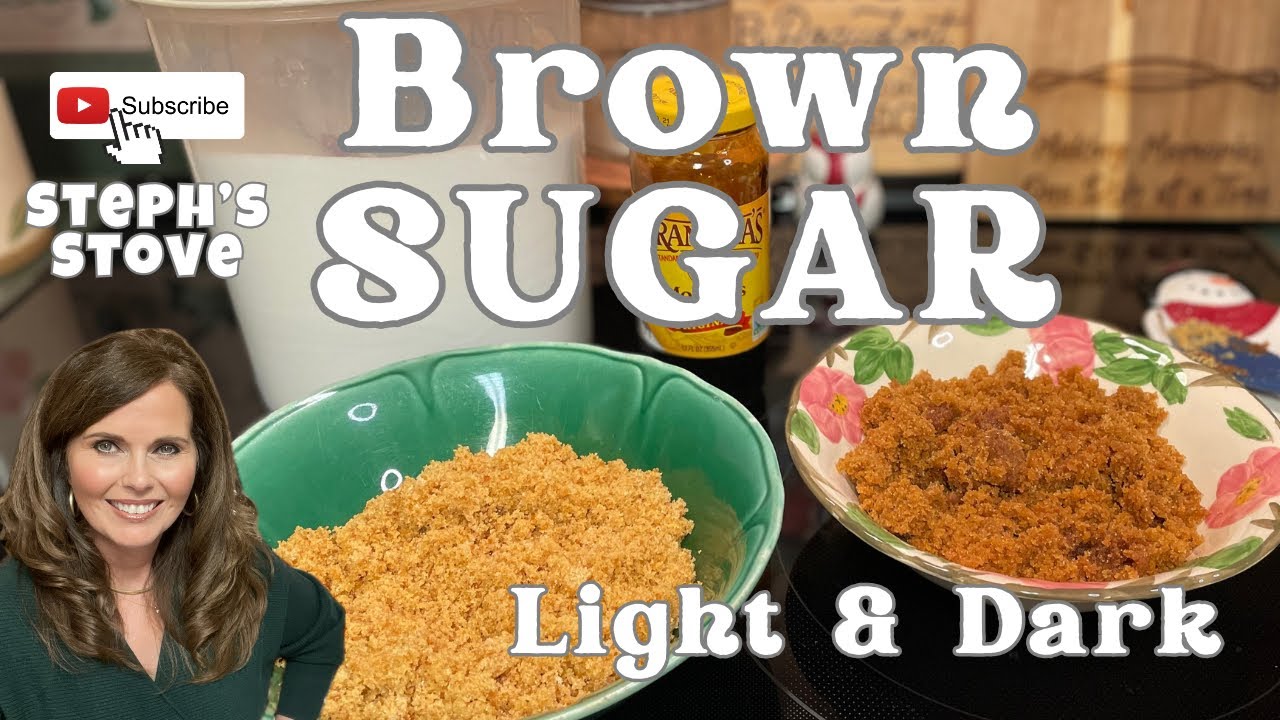 How to Make Homemade Light and Dark Brown Sugar - Never Run Out Again - Steph’s Stove