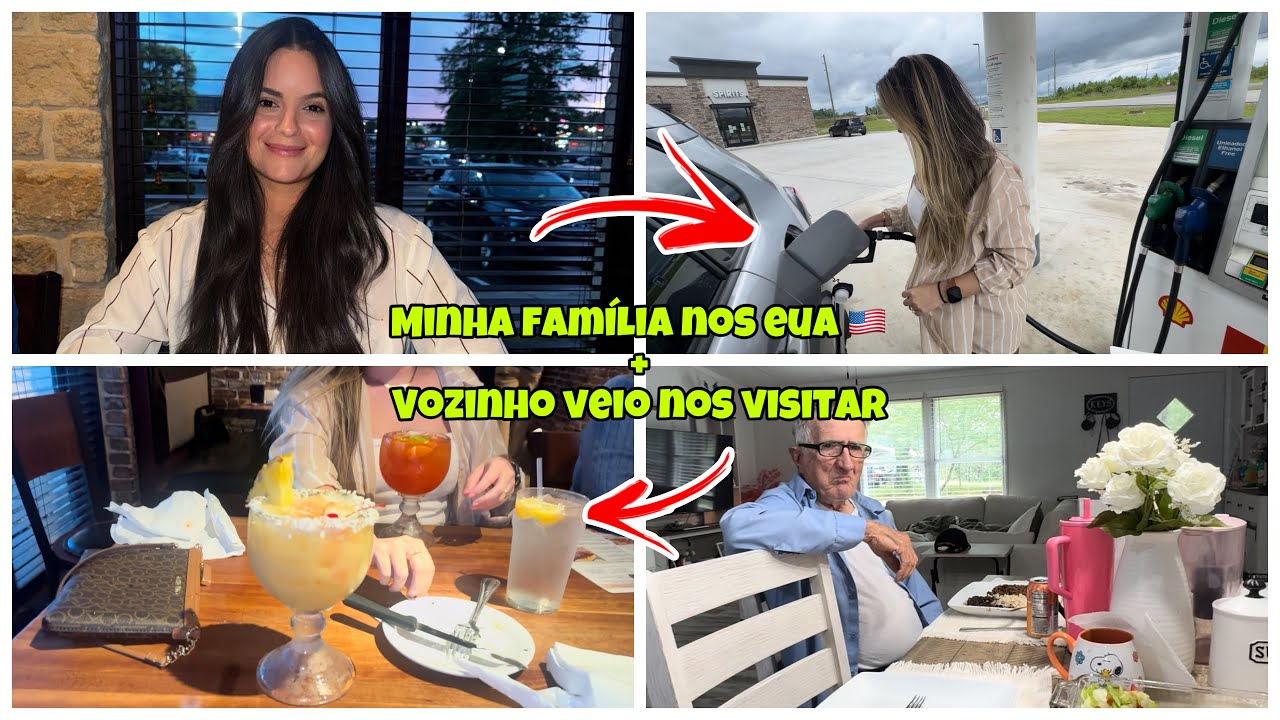 ELE VEIO NOS VISITAR | MINHA FAMÍLIA NOS EUA | IDA PRA HUNTSVILLE E JANTANDO FORA | LOREFLIX 🇺🇸