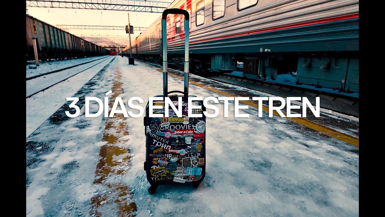 3 días de tren por Siberia 🇷🇺 | Del frío extremo al Lago Baikal (EP. 3)