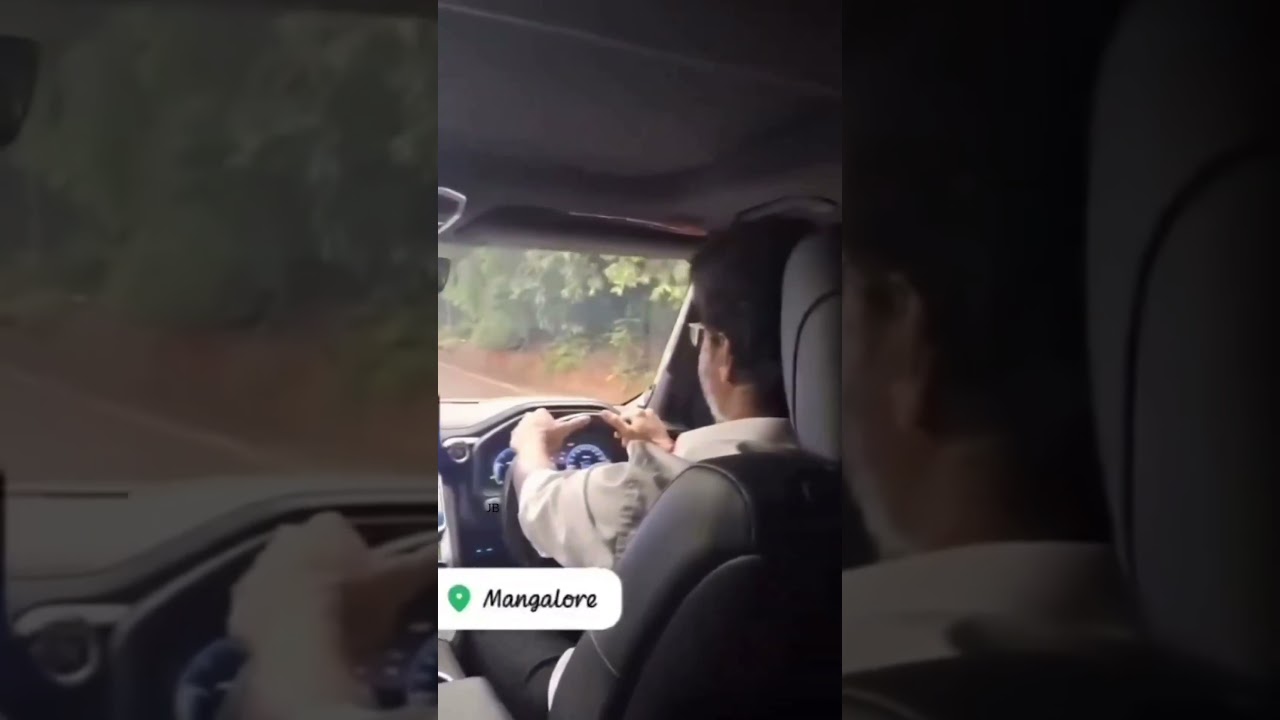 CM Vijay ❤️ Driving his Own Car 🚘  Respect 🫡