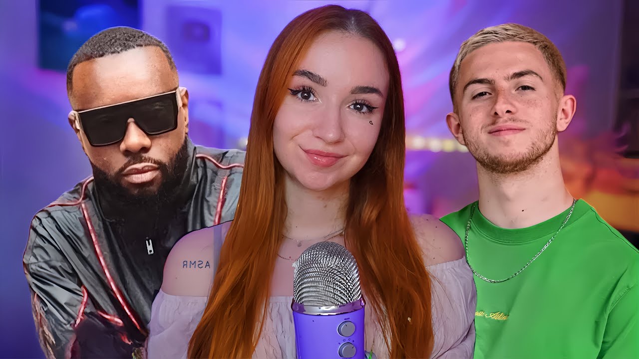 JE RÉAGIS À L'ASMR DES CÉLÉBRITÉS