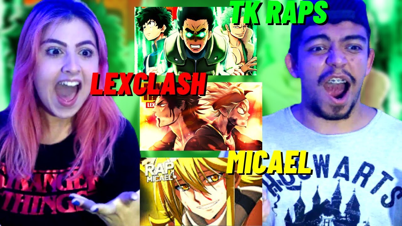 REACT - 3 em 1 - RAP DE ASTA PARA YAMI (LEXCLASH) RAP ENT&Atilde;O EU LUTO (TK RAPS) RAP DA LEONE (MICAEL)