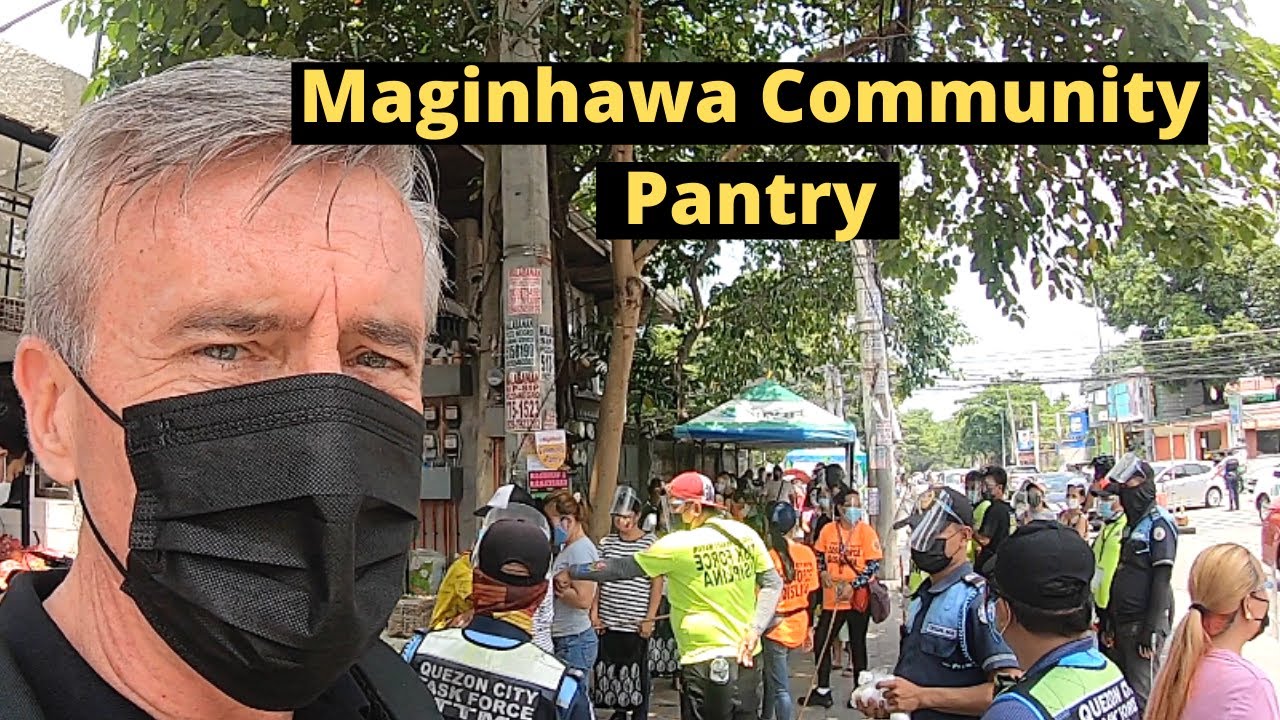 MAGINHAWA COMMUNITY PANTRY - First COMMUNITY PANTRY in Manila Philippines run by Ana Patricia Non
