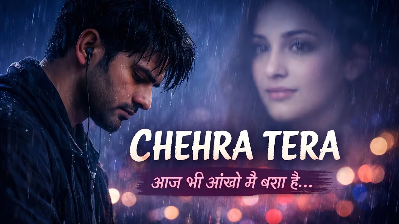 Chehra Tera 💔 | Heart Touching Romantic Sad Song | Hindi Emotional Love Song