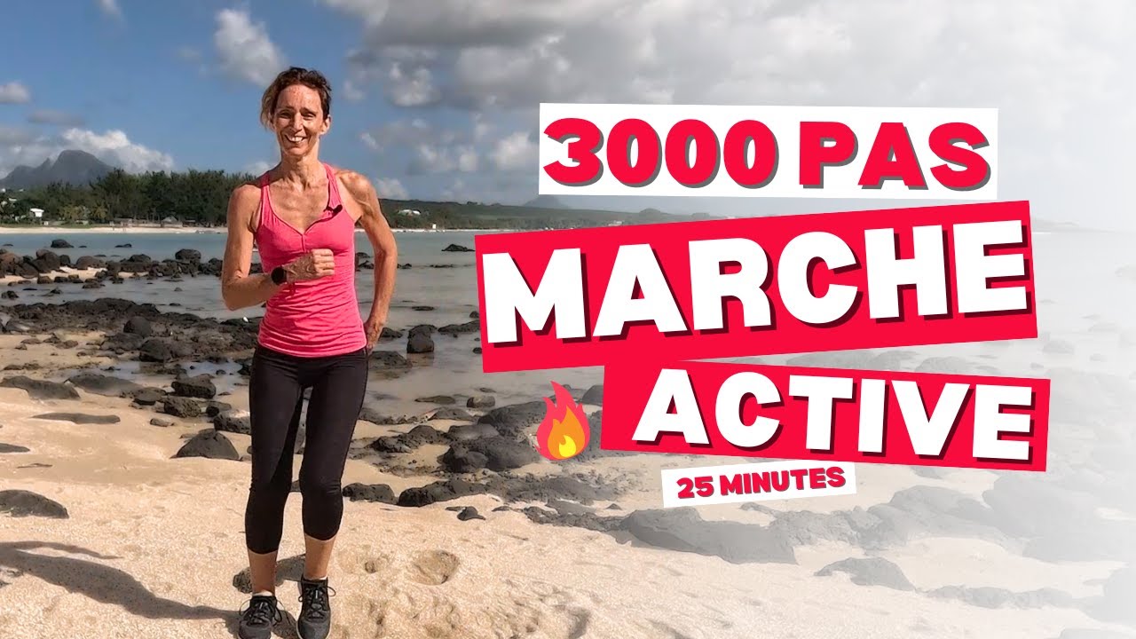 Marche active 3000 PAS - Reprendre le sport à la maison avec la marche rapide