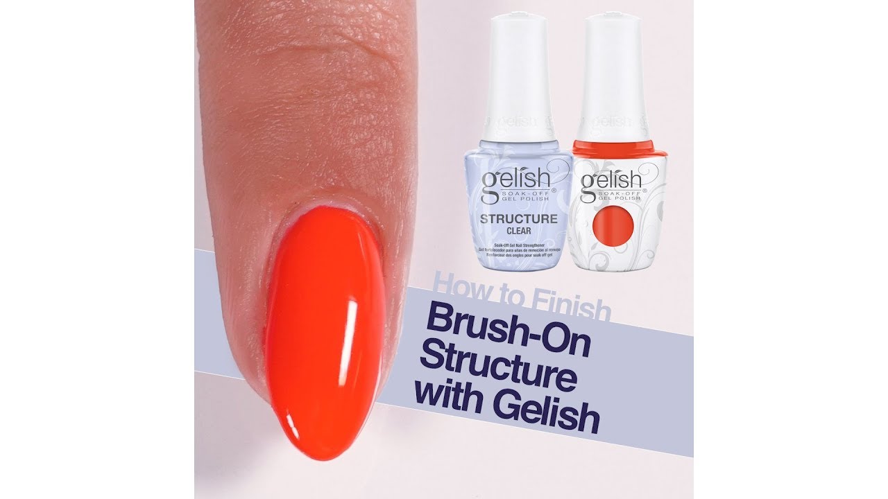 How to Finish Brush-On Structure with Gelish