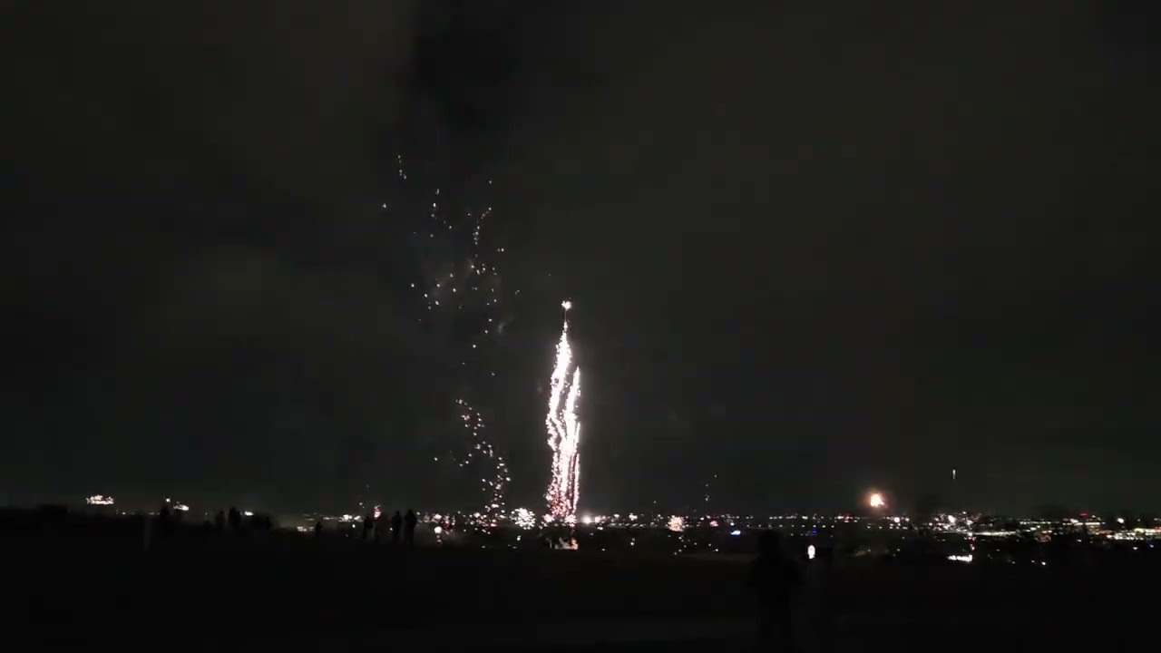 Frohes Neues Jahr 2025/2026 (Feuerwerk über Wien)