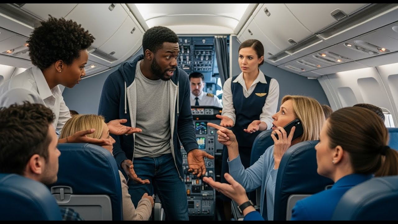 Passenger Calls Security on Black Man — Captain’s Decision Shocks Entire Flight