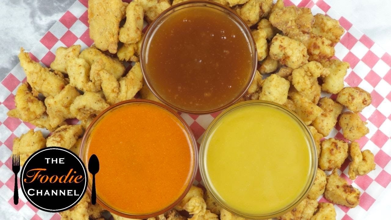 3 Homemade Dipping Sauces for Chicken Tenders and Chicken Nuggets | Chicken Strip Dipping Sauce