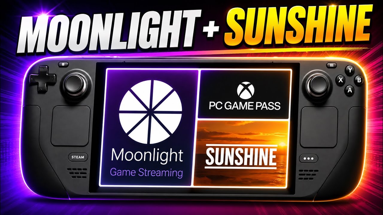 Лучшая потоковая передача данных на ПК с Moonlight и Sunshine!