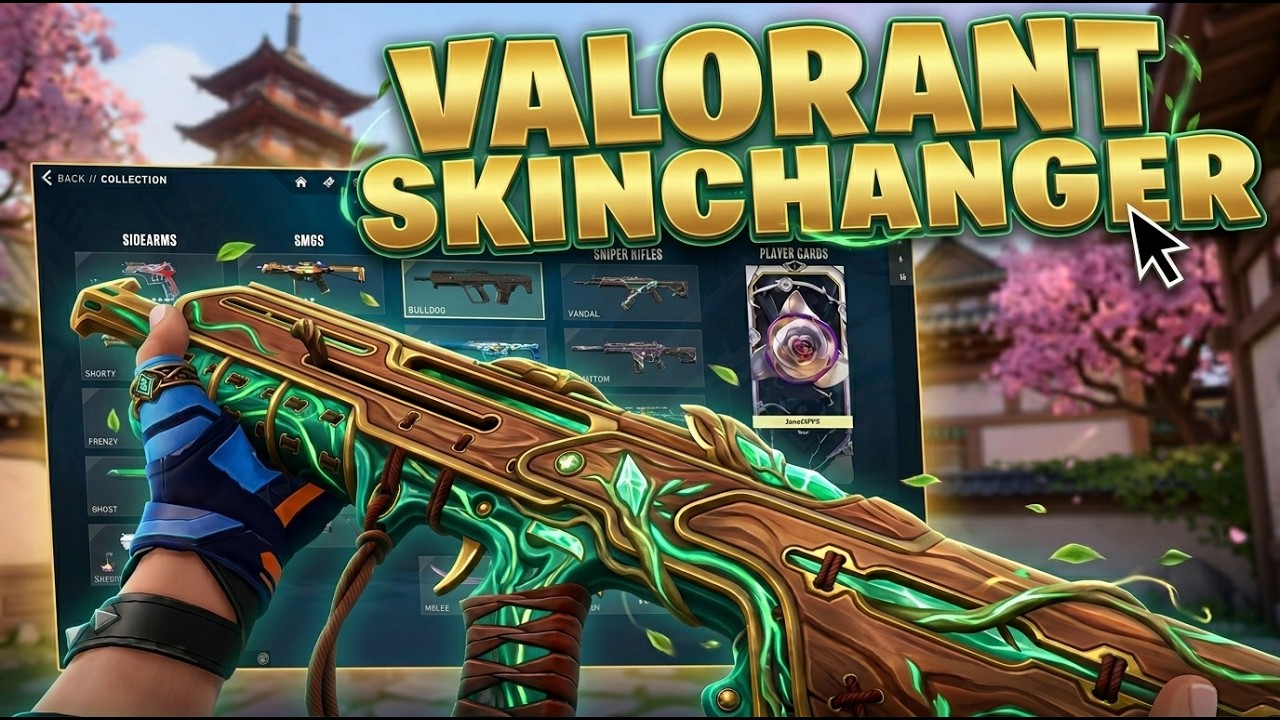 Valorant Skin Changer 2026 / Any Skin Apply + Effects Editor + No Glare / Working Free Tool