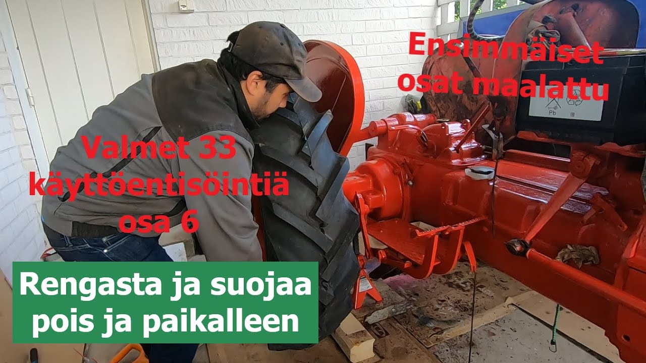 Rengasta pois ja paikalleen | Valmet 33 käyttöentisöinti osa 6