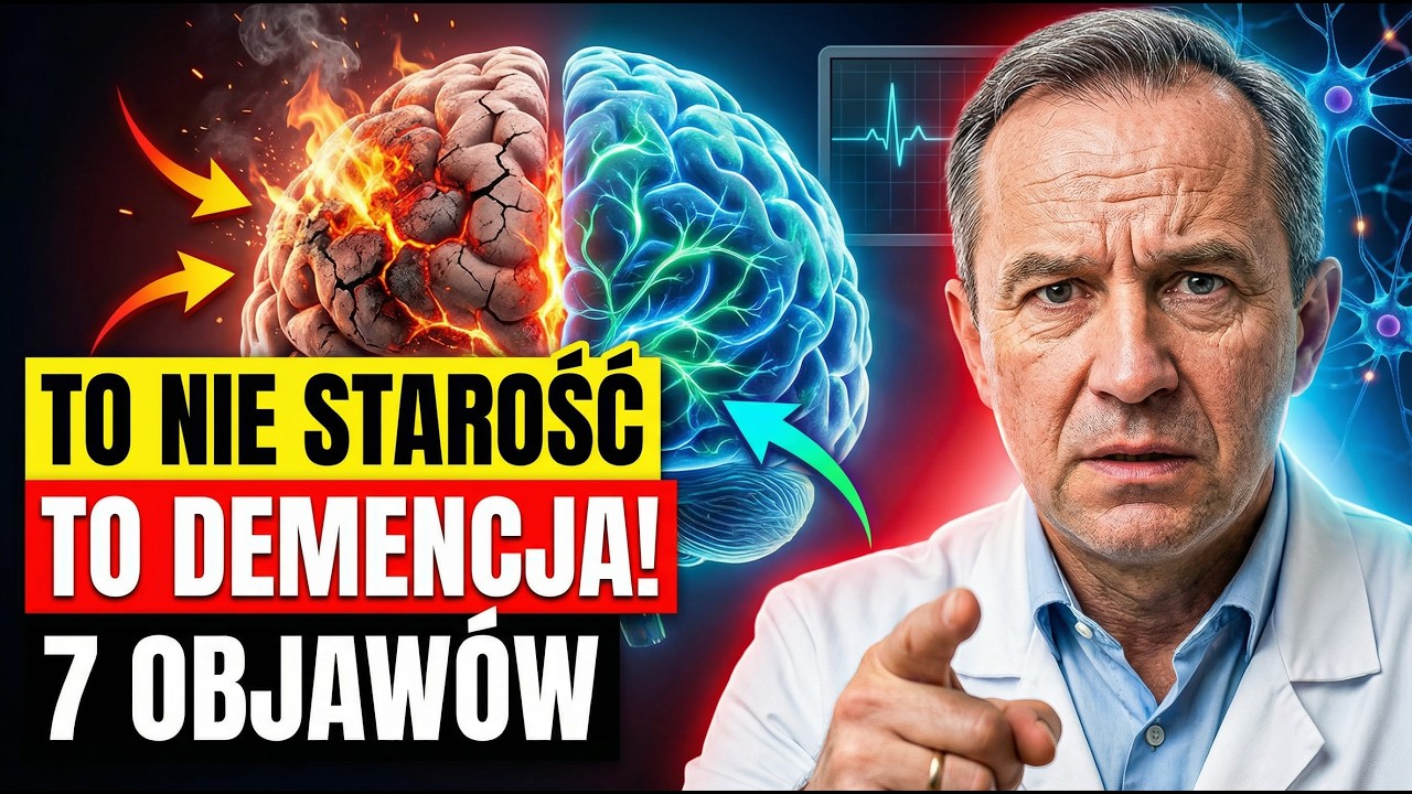 TO NIE STAROŚĆ, TO DEMENCJA! 7 objawów, które ignorujesz | Lekarz wyjaśnia