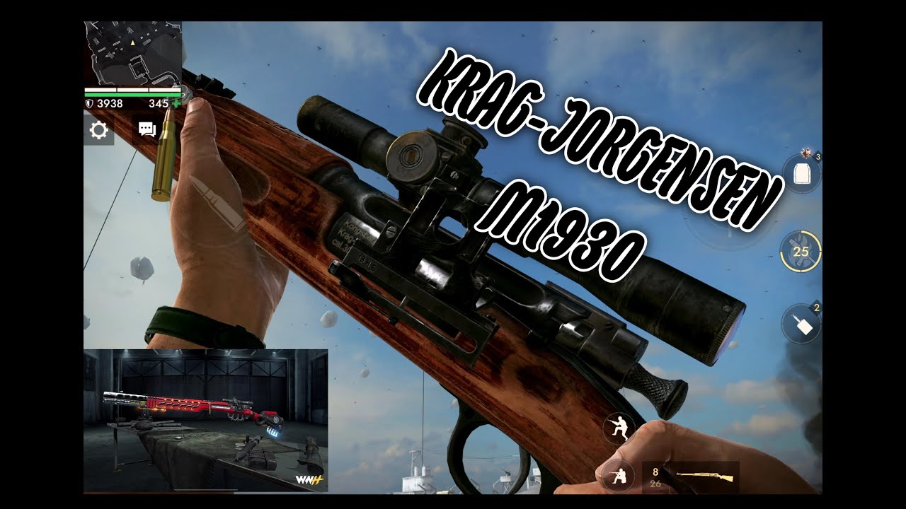 KRAG JORGENSEN M1930 / WORLD WAR HEROES